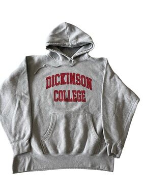 MV Sport Dickinson College Gray Hoodie size Large